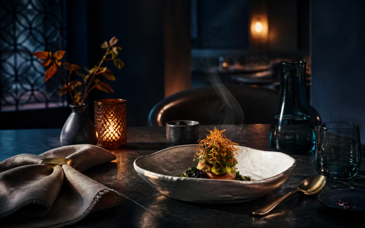 Seto Plate — Restaurant / café fictional concept artwork